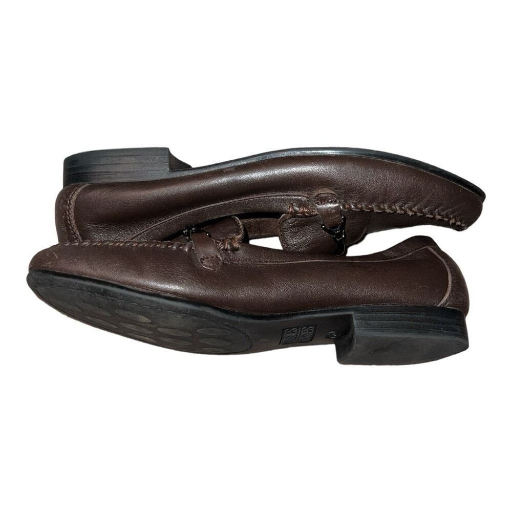 Mooties Tootsies Momallory Women’s Leather Slip On Loafers Red Size 6 - Picture 6 of 6